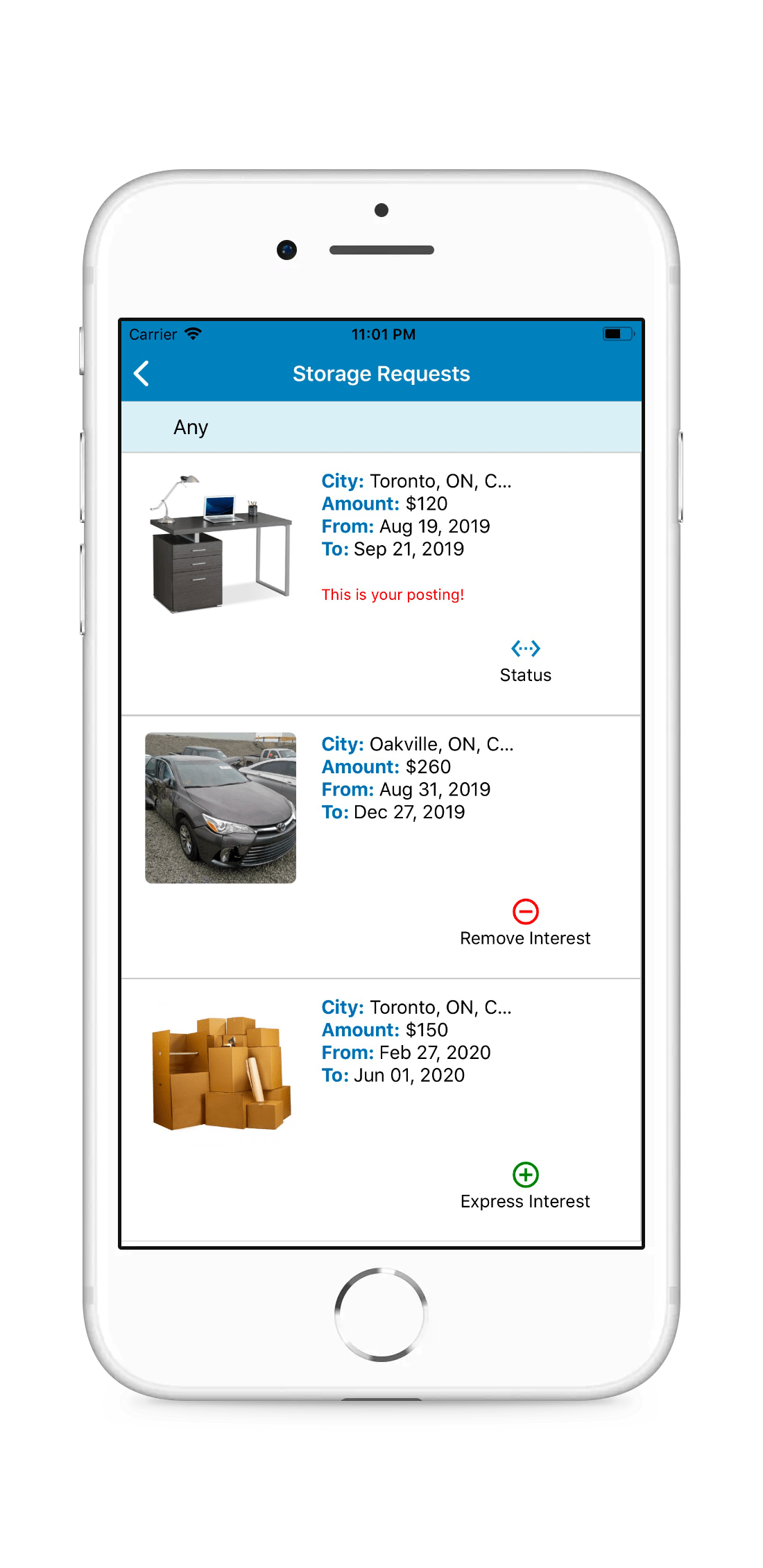 Self Storage Mobile App 3